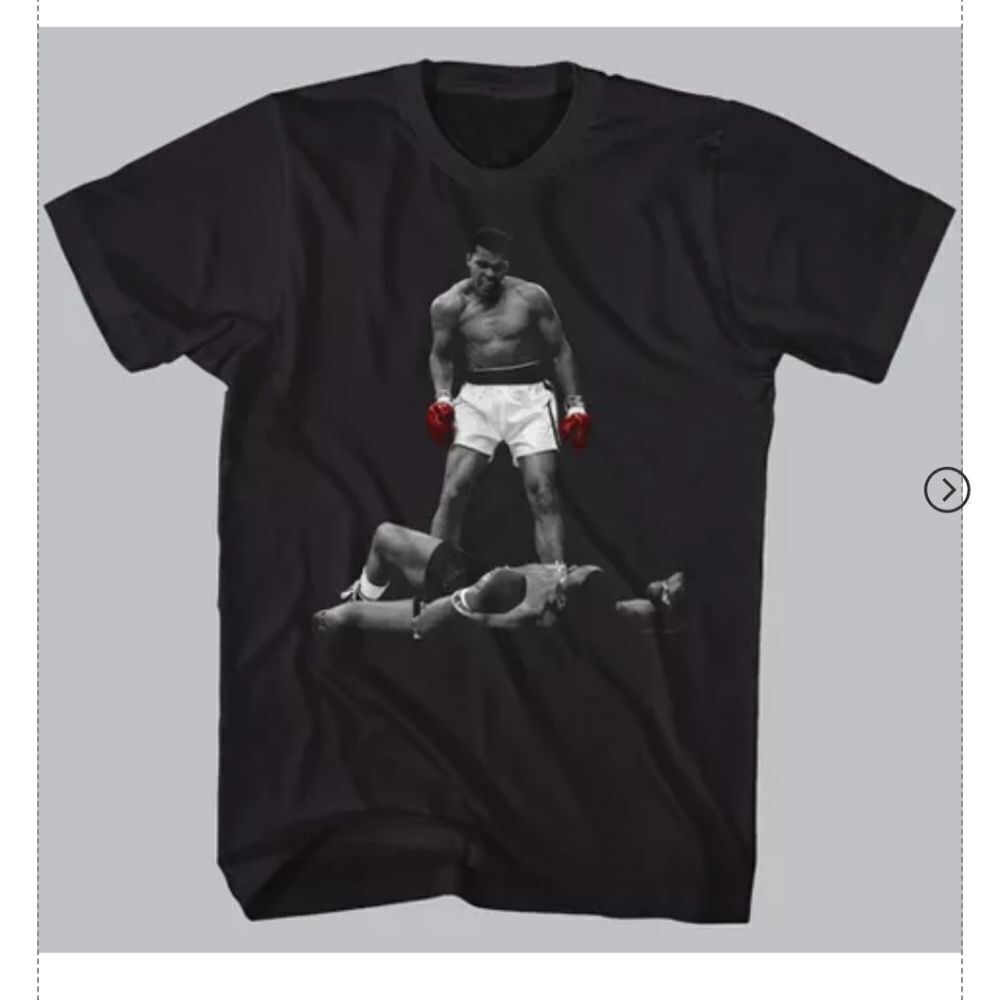 Muhammed Ali Black Graphic T-shirt